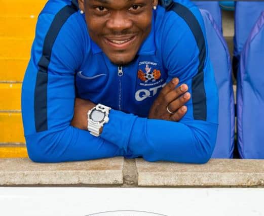 Kilmarnock's Souleymane Coulibaly scored with a back-heel