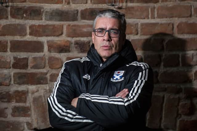 Ian McCall was less than pleased