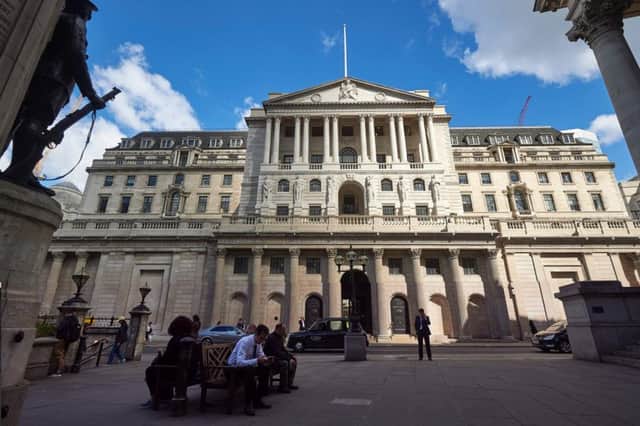 The Bank of England (BOE) in London. Picture: AFP/Getty Images