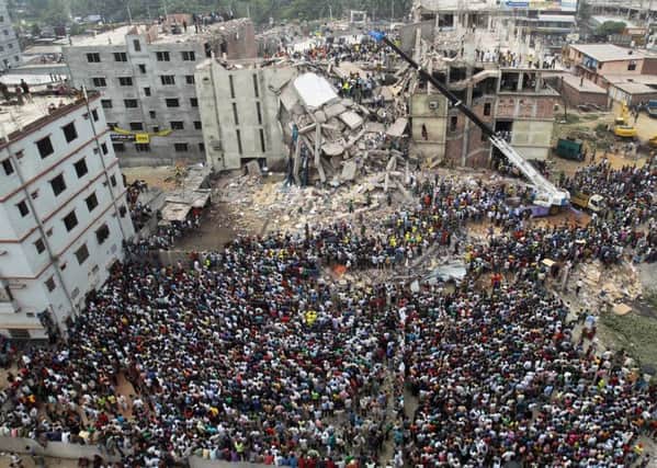 The Rana Plaza collapse in 2013 has become known as Bangladeshs worst industrial disaster. Picture: AP