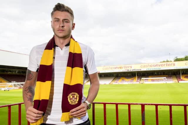 Jacob Blyth signed for Motherwell this summer. Picture: SNS
