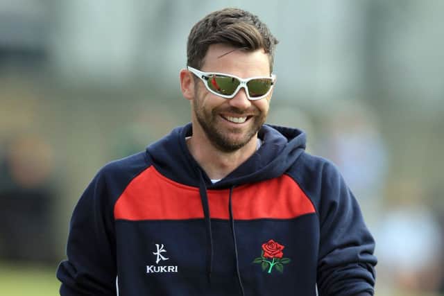 James Anderson was in action for Lancashirein the County Championship at the weekend. Picture: Clint Hughes/Getty
