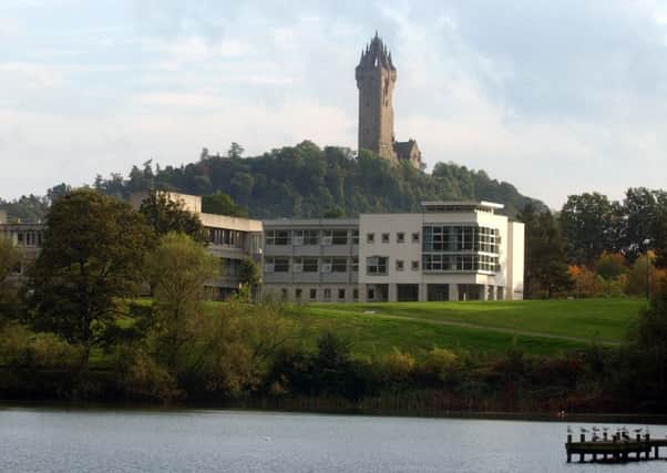 Stirling University. Picture: Donald Macleod