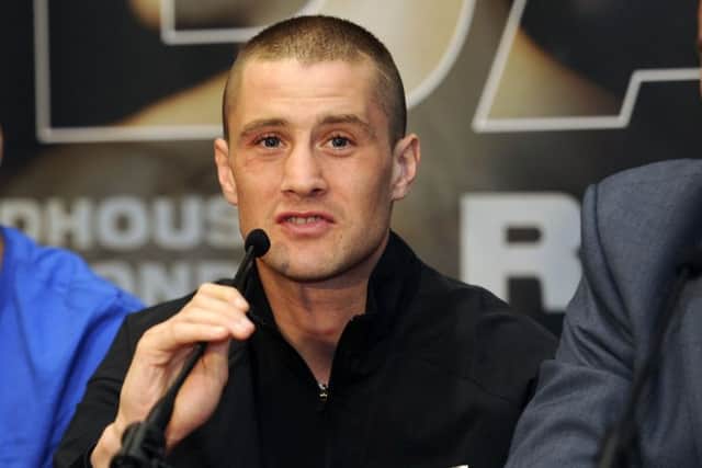 Ricky Burns, the reigning WBA super-lightweight champion, pledged to donate money to an Arbroath-based charity which helps commando veterans. Picture: John Devlin/TSPL