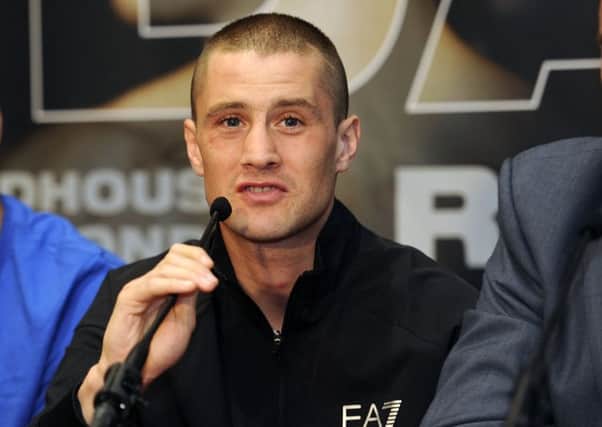 Ricky Burns, the reigning WBA super-lightweight champion, pledged to donate money to an Arbroath-based charity which helps commando veterans. Picture: John Devlin/TSPL