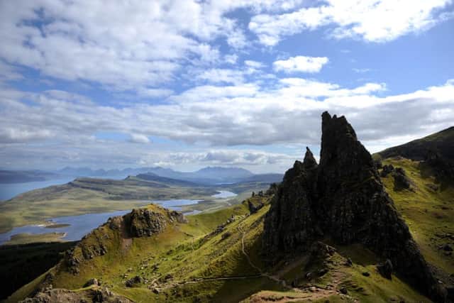 The Old Man of Storr is among the locations used in The BFG. Picture: Jane Barlow/TSPL
