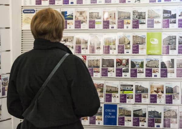 Property prices in Scotland rose four per cent in May. Picture: TSPL