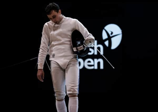 Calum Johnston is closer than ever to a GB cap after becoming the first Scot in 27 years to win the British Championship epee title. Picture: Gavin McMenemy