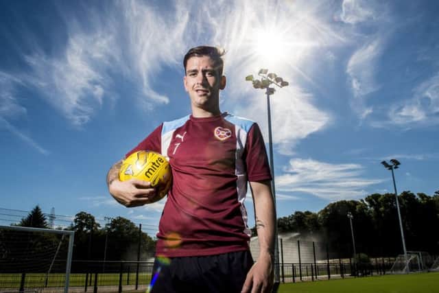 Head coach Robbie Neilson regards Jamie Walker as one of Hearts' most talented players. Picture: SNS.