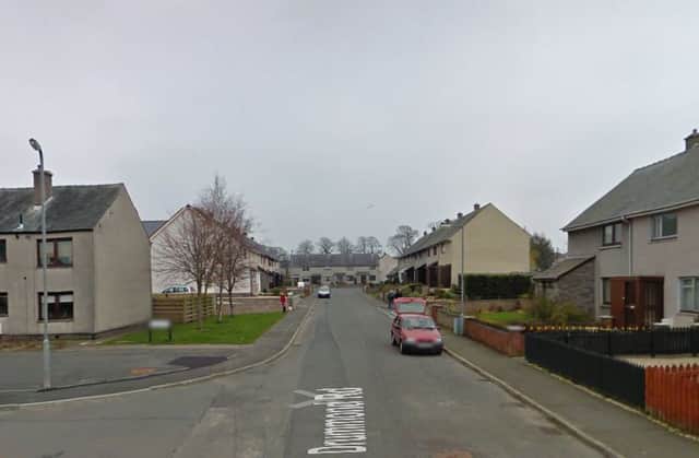 Drummond Road, Annan, where the attack is alleged to have taken place. Picture: Google Maps