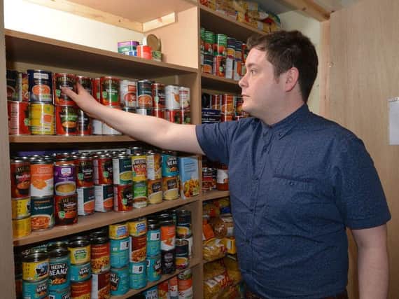 Austerity has coincided with a surge in the use of food banks. Picture: Jon Savage