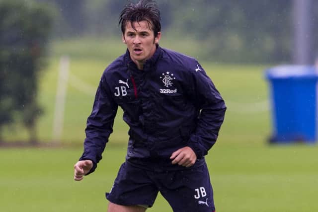 Rangers' Joey Barton. Picture: SNS