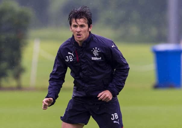 Rangers' Joey Barton. Picture: SNS