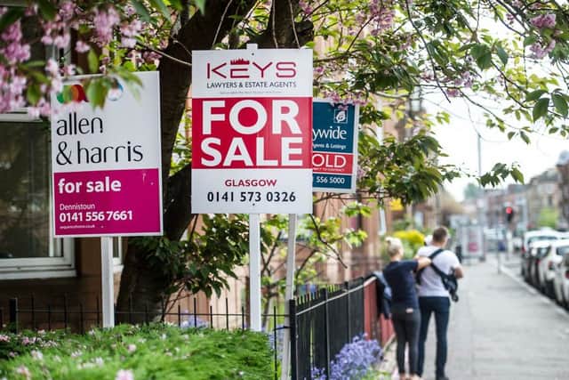 Scots renters are the least likely in the UK to relocate to a new town or city. Picture: John Devlin/TSPL