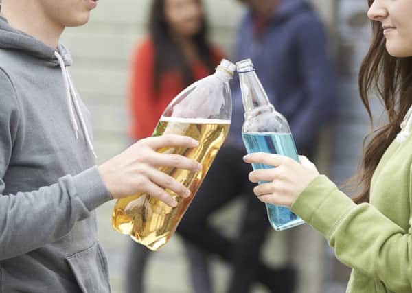 More than 3,300 under-18s received hospital treatment for drink and drugs during the last two years. Picture: Getty