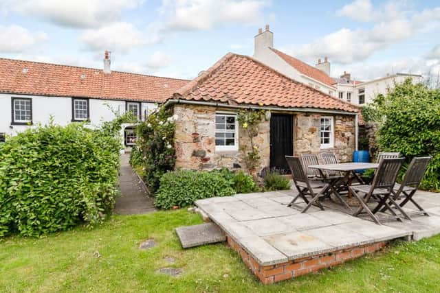Balguthrie is a two-bedroomed apartment in Lower Largo with direct access to the beach. There is also a substantial outbuilding with conversion potential. Offers offer Â£245,000, contact Strutt and Parker on 0131 226 2500.