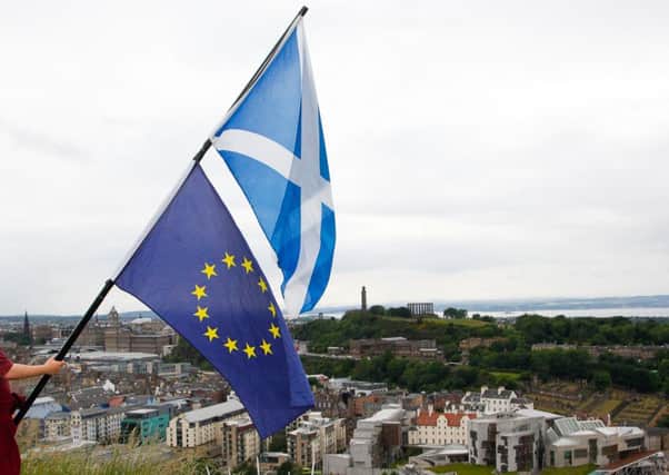 Mr Smith insisted there has been a change in EU views on Scotland since the Scottish Governments 2014 bid for independence. Picture: TSPL