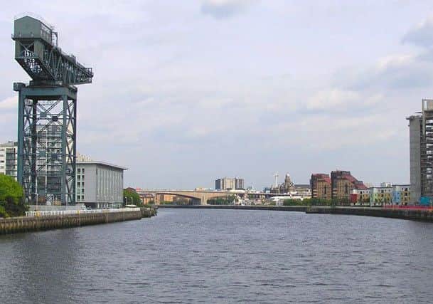 A car has crashed into the River Clyde. Picture: Wiki Commons.