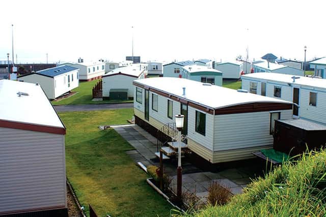 Red Lion Holiday Park, Arbroath, where Aidan Yule died in 2011. Picture: Contributed
