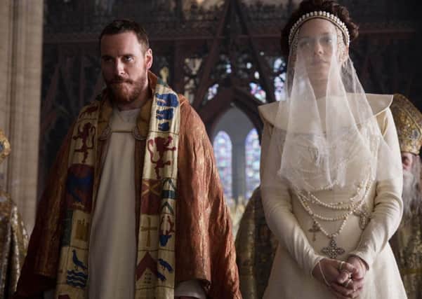 The 2015 version of Macbeth, filmed  in places other than Moray, starred Michael Fassbender and Marion Cotillard. Picture:  See Saw Films/Studio Canal / The Kobal Collection