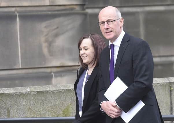 John  Swinney, the Deputy First Minister, to remove Susan OBrien as Chair of the Scottish Inquiry into child sex abuse. Picture: TSPL