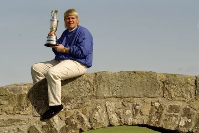 1995: Jon Daly scored 282 to win the Open Championship at St Andrews. Picture: Jon Cuban/Allsport