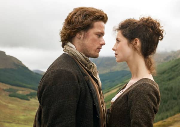 Sam Heughan stars in hit TV series Outlander.
