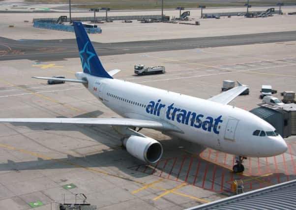 The Air Transat A310 was due to depart Glasgow for Toronto. File picture: Wiki Commons