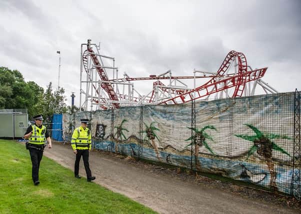 M&D's rollercoaster ride re-opens after accident. Picture: John Devlin