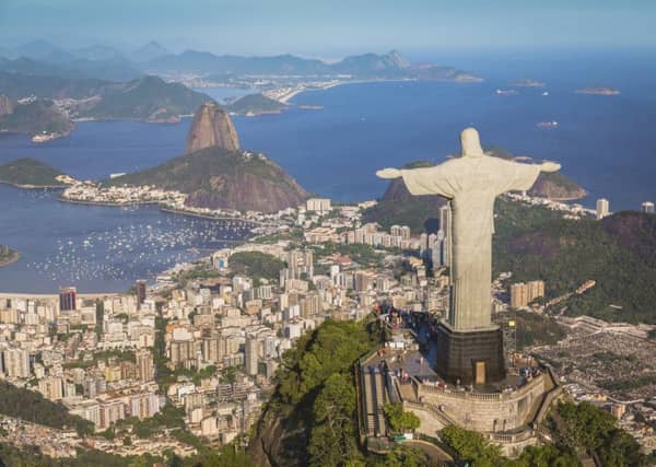 Rio de Janeiro, Brazil. Scots were drawn to the country in the 19th Century as it sought workers with technical skills. PIC Getty.