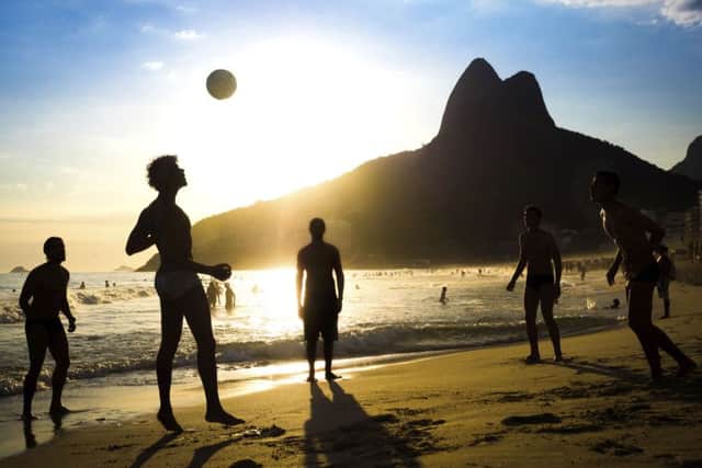 Football is Brazil's national pride - but Scots were instrumental in taking the game there. PIC Getty.