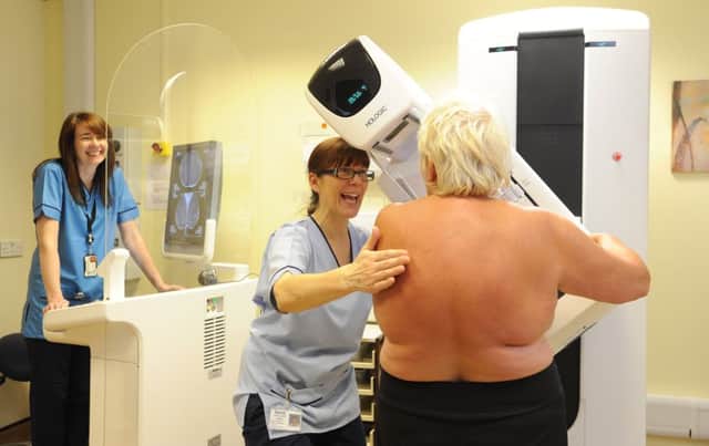 Each year more than 4,600 Scots are diagnosed with breast cancer, the most commonly diagnosed cancer north of the Border. Picture: Jane Barlow