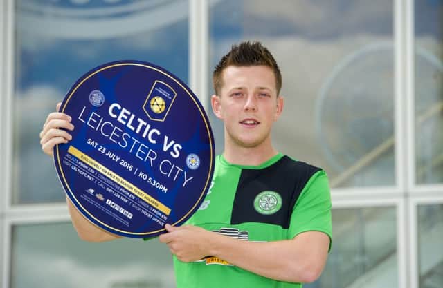 Callum McGregor says Celtic want to show the Scottish champions can handle England's elite. Picture: SNS