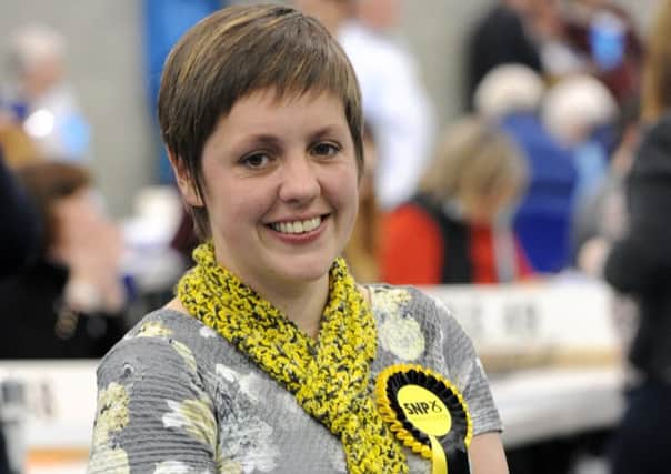 Kirsty Blackman is an MP and mother of two. Picture: Kenny Elrick
