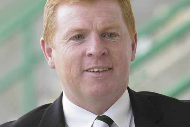 Neil Lennon's side came close to defeating Brondby in the Europa League. Picture: PA