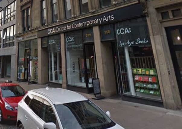 At the CCA, Glasgow. Picture: Google