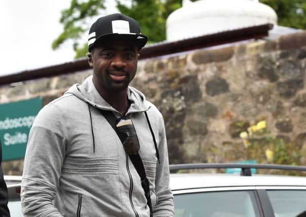Kolo Toure in Glasgow, where he was expected to sign a one-year deal with Celtic. Picture: Ross Parker/SNS