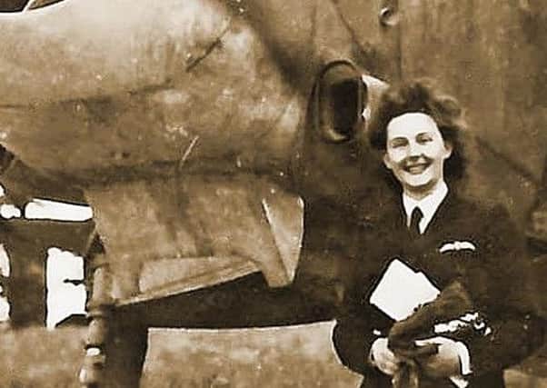 Betty Huggett, ATA pilot who ditched in the Forth during bad weather while delivering a bomber. Picture: Contributed