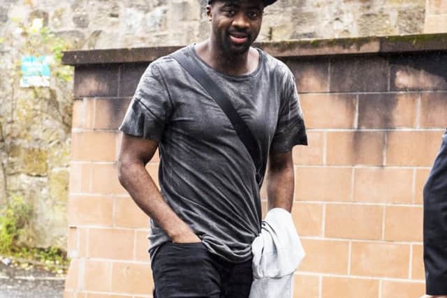 Kolo Toure leaves Ross Hall after a medical at Celtic. Picture: SNS Group