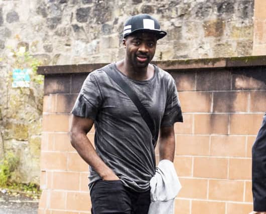 Kolo Toure leaves Ross Hall after a medical at Celtic. Picture: SNS Group