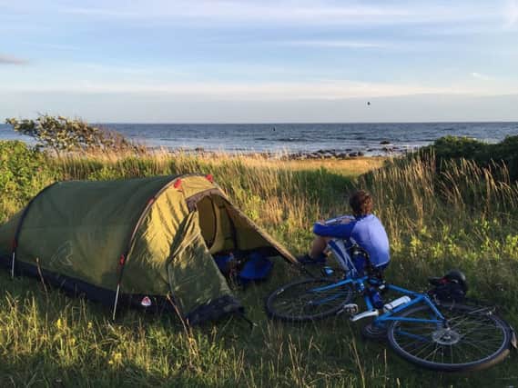 Josh is travelling around the world to raise awareness of mental health
