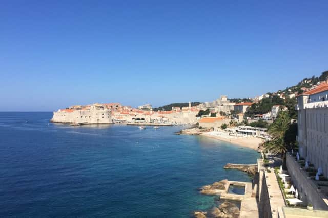 View of Dubrovnik from the Excelsior hotel. Picture: Robin McKelvie