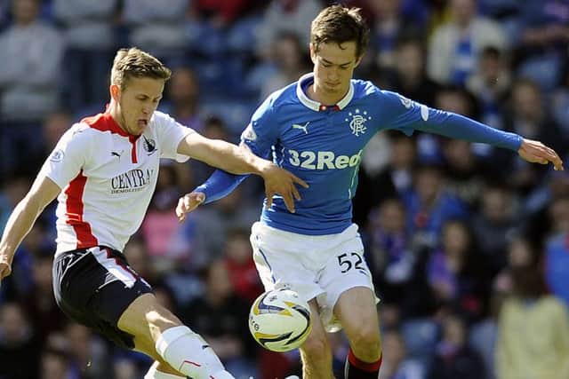 Hardie has been sent out to get first-team experience. Picture: Michael Gillen