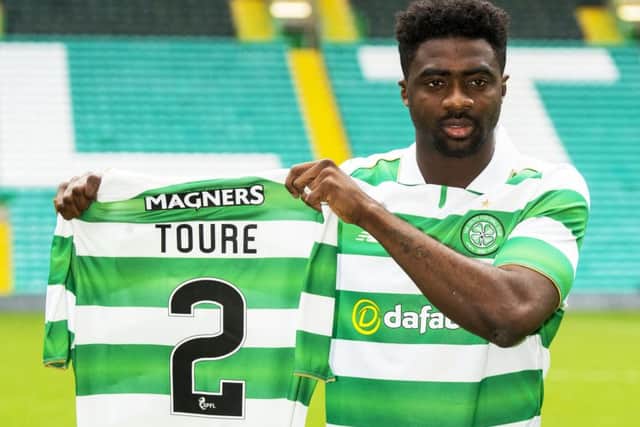 New signing Kolo Toure is confident Celtic will be crowned champions at the end of this season. Picture: SNS
