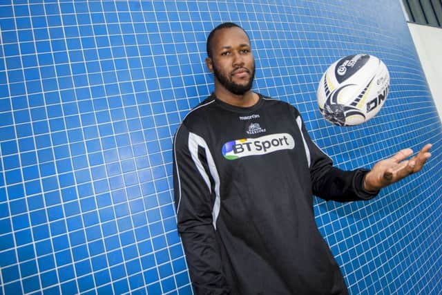 Glasgow Warriors' new signing Tjiuee Uanivi. Picture Bill Murray/SRU/SNS Group.