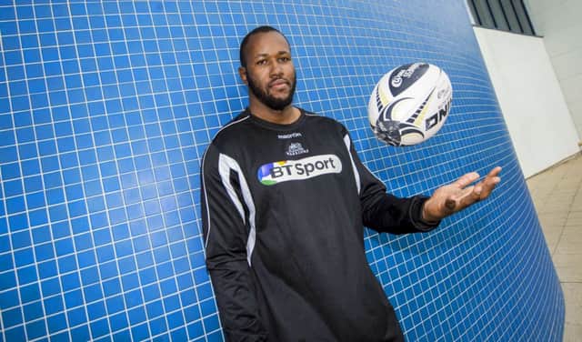 Glasgow Warriors' new signing Tjiuee Uanivi. Picture Bill Murray/SRU/SNS Group.