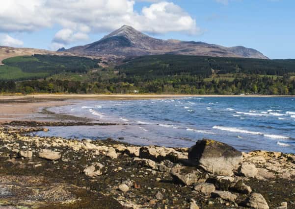 Brodick Bay and Goatfell. Picture: TSPL