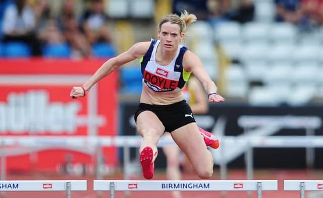 Eilidh Doyle of Pitreavie wins Heat 2 of the Women's 400 metres at the British Championships last month. Picture: Harry Trump/Getty Images