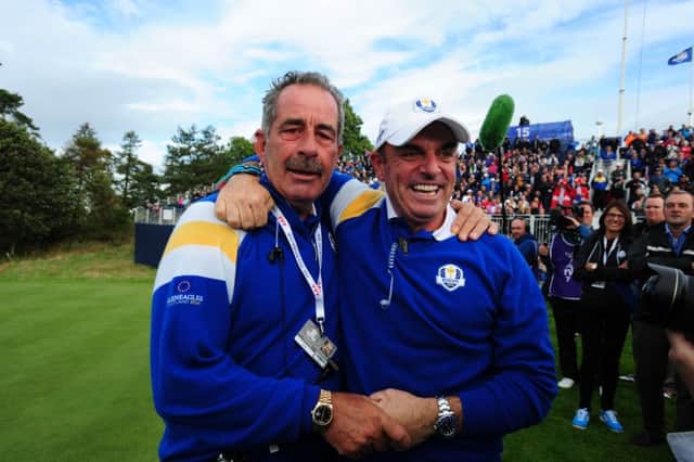 Sam Torrance, who was one of Paul McGinley's vice captains at Gleneagles, has been handed the same role by Darren Clarke for September's Ryder Cup at Hazeltine. Picture: Ian Rutherford