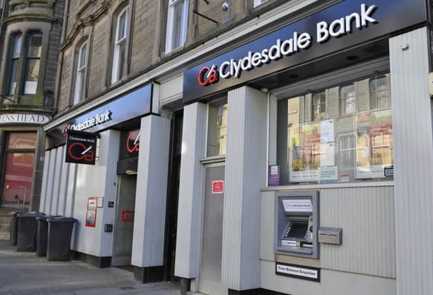 A branch of the Clydesdale Bank